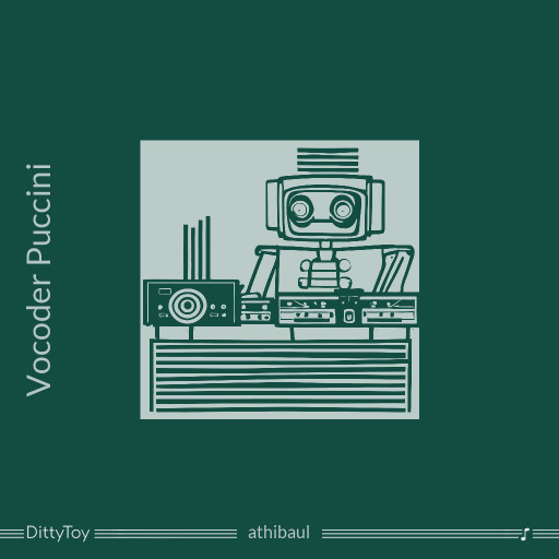 A vocoder singing the aria "Nessun Dorma" from Puccini's opera "Turandot"